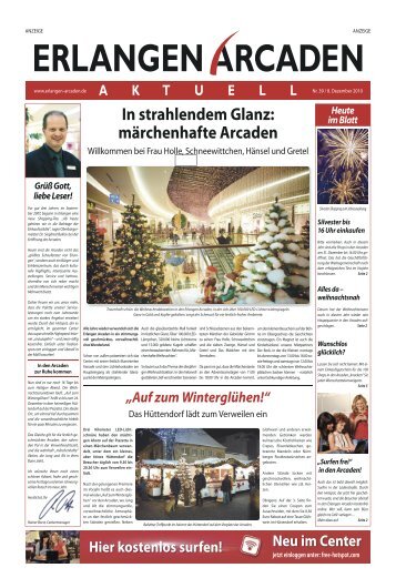 Neu im Center jetzt einloggen unter - Erlangen Arcaden
