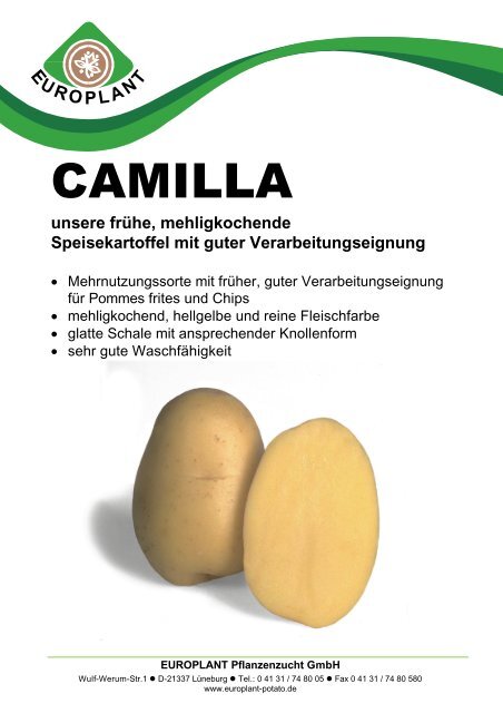 CAMILLA - Europlant