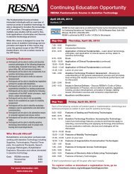 Fundamentals Course Brochure - Resna