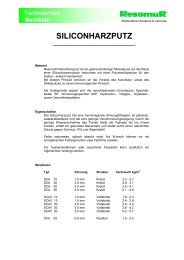 5.1 Silikonharzputz SCAV - ResomuR AG