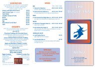 Download the Bugle Inn Menu - UK Restaurant Menus