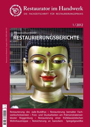 Restaurator im Handwerk â Ausgabe 1/2012 - Kramp & Kramp