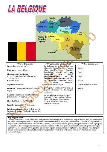 belgique prof.pdf - Restocours.net