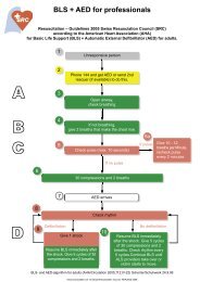 SRC neutral profi engl.indd - Swiss Resuscitation Council