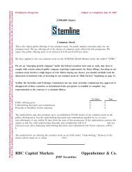 Stemline Therapeutics, Inc - RetailRoadshow