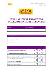 formulario de evaluaciÃ³n de proyectos - retic-ris