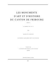 les monuments d'art et d'histoire du canton de ... - Reticulum Artis