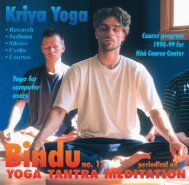Bindu 28 - Scandinavian Yoga and Meditation School