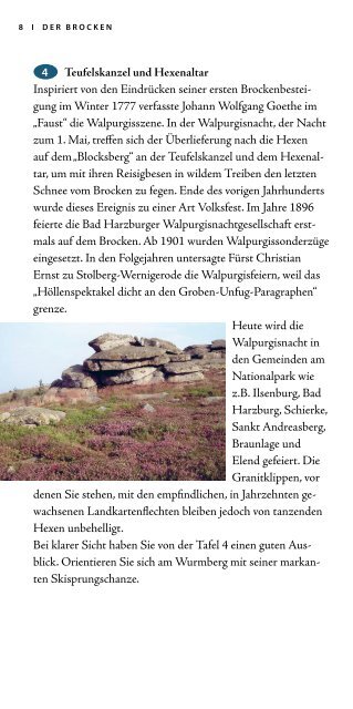 Der Brocken im Nationalpark Harz