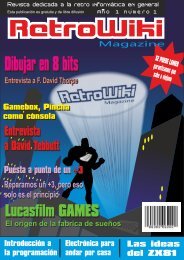 número 1 de RetroWiki Magazine