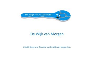 De Wijk van Morgen - RETS Project