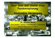 vortrag 21092006 pandemie&kh - Rettungsdienst Wetteraukreis