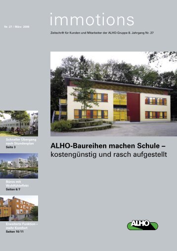 Download [PDF] - Alho Systembau GmbH