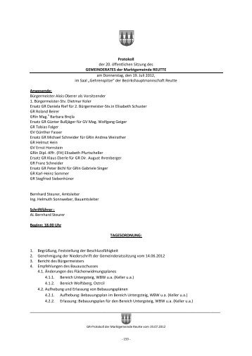 (442 KB) - .PDF - Marktgemeinde Reutte