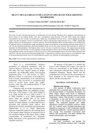 heavy metals bioaccumulation in species of wild growing mushrooms