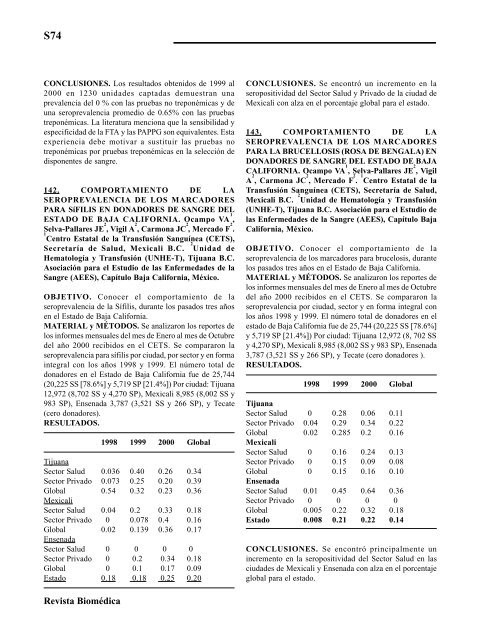 Medicina Transfusional - Revista BiomÃ©dica