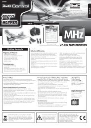 27 MHz FERNSTEUERUNG - Revell Control