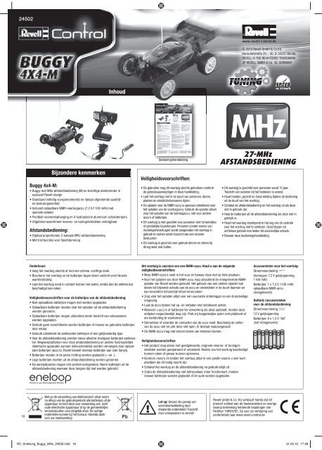 27 MHz FERNSTEUERUNG z - Revell Control