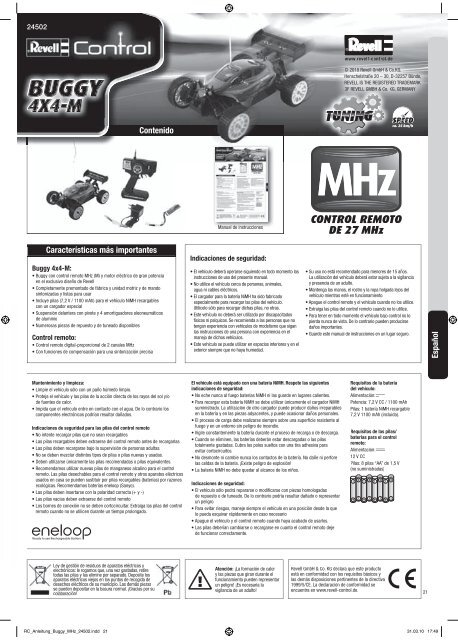 27 MHz FERNSTEUERUNG z - Revell Control