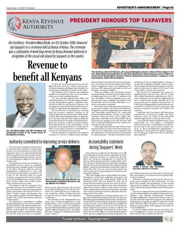 KRA MAIN.indd - Kenya Revenue Authority