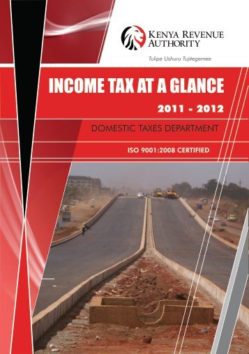 INCOME TAX AT A GLANCE.cdr - Kenya Revenue Authority