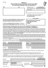 Form 11 2012 - Revenue Commissioners