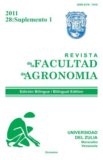 Portada - Revista de la Facultad de AgronomÃ­a LUZ