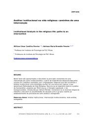 Análise Institucional na vida religiosa: caminhos de uma intervenção