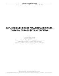 implicaciones de los paradigmas de inves - Revista Digital ...