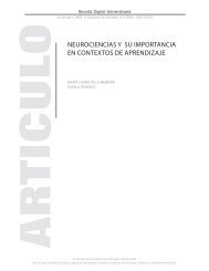 neurociencias y su importancia en contextos de aprendizaje