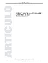 MeDIo AMbIeNTe, lA NeCeSIDAD De lA INTeRDISCIplINA