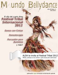 Internacional 2012 Festival Tribal - Revista Mundo Bellydance
