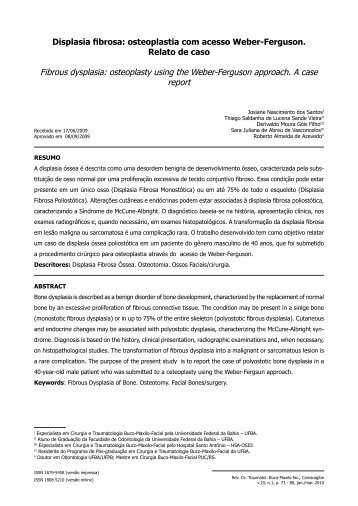 Resumo /Abstract - Artigo Completo - brazilian journal of oral and ...