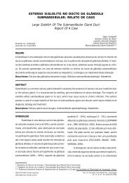 Large Sialolith Of The Submandibular Gland Duct - Paulo Galvão ...