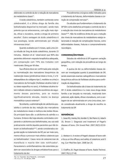 Resumo /Abstract - Artigo Completo - Revista de Cirurgia e ...