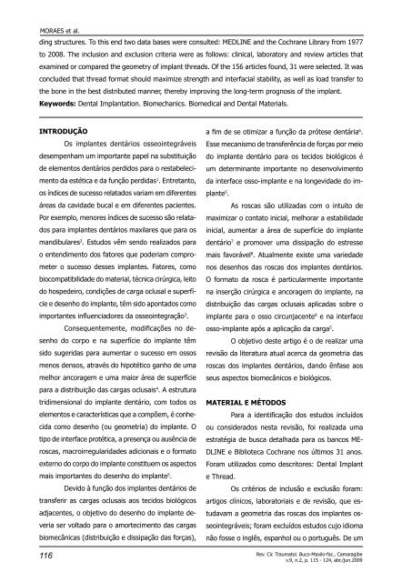 Resumo /Abstract - Artigo Completo - brazilian journal of oral and ...