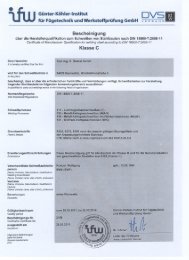 Bescheinigung über die Herstellerqualifikation ... - Dietzel Hydraulik