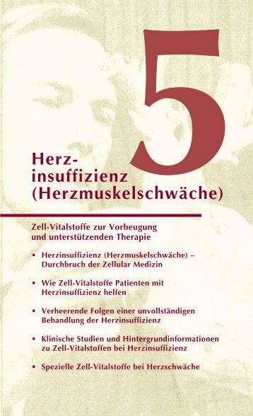 Kapitel 5 - Herzinsuffizienz - Dr. Rath Gesundheits-Allianz