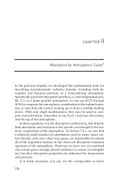 CHAPTER 9 Absorption by Atmospheric Gasesâ 