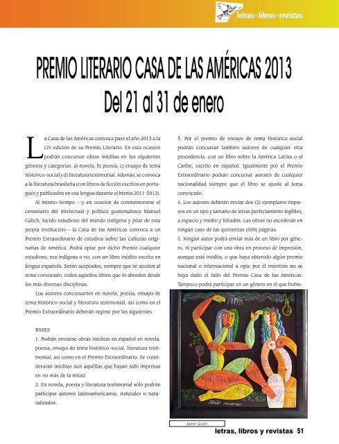 letras libros revistas - Revista EL BUHO