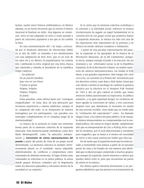 revista completa en pdf - Revista EL BUHO