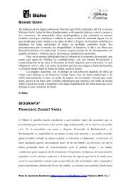 mÃ¡ximo gorki - Revista EL BUHO