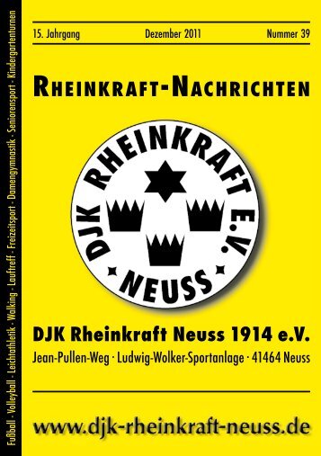 Dezember 2011 - DJK Rheinkraft Neuss