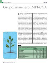 Grupo Financiero IMPROSA - INCAE Business Review