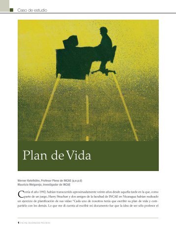 "Plan de vida" en PDF - INCAE Business Review