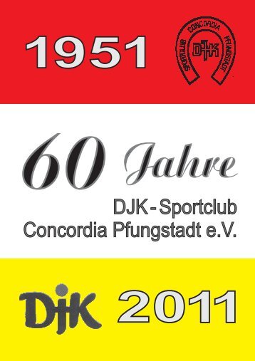 60 Jahre alt - DJK SC Concordia Pfungstadt