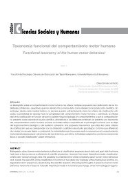 TaxonomÃ­a funcional del comportamiento motor humano - Kronos