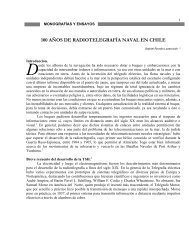 100 años de radiotelegrafía naval en chile - Revista de Marina