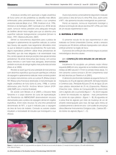 Revista Periodontia Setembro 2012.indd - Revista Sobrape