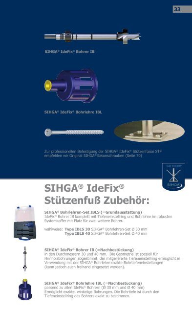 Schraub- und Holzverbinder Systeme 2011 www.sihga.com - Revotool